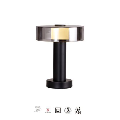 Lampe GIN noire pm Mantra 8427