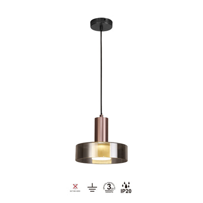 Suspension GIN cuivre rose Mantra 8430