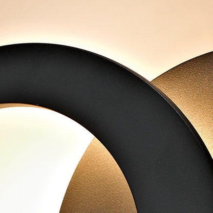Applique TORONTO led noire D22 Mantra 8462