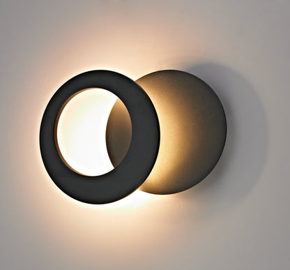 Applique Toronto led noire D22 Mantra 8462