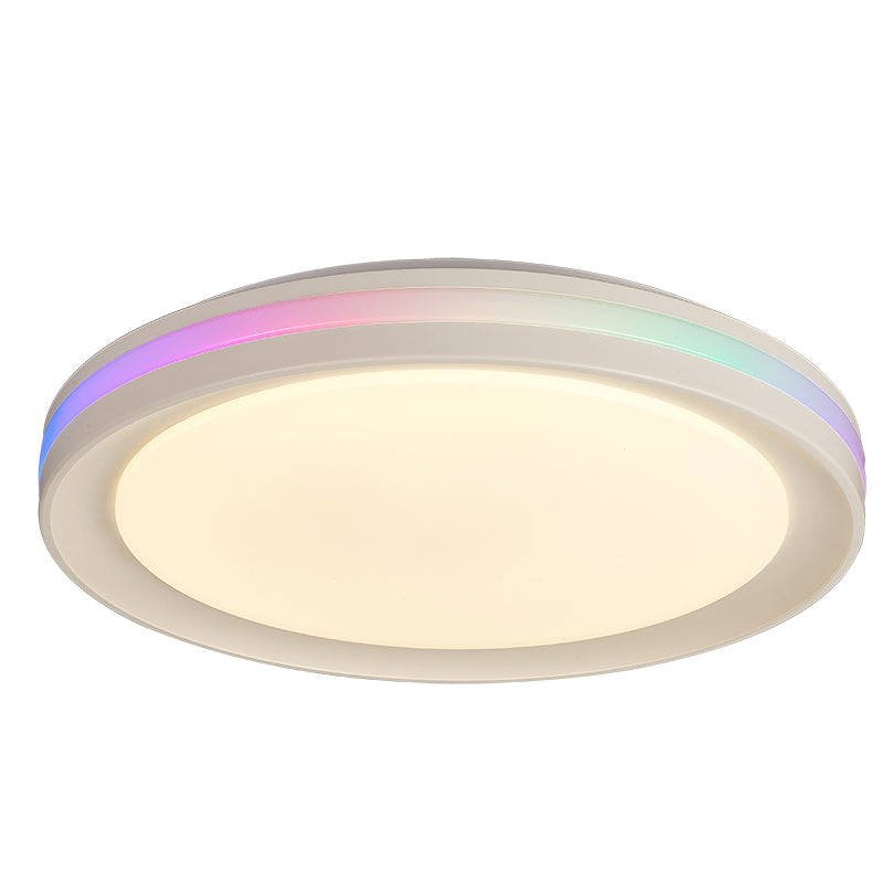 Plafonnier Gamer blanc Mantra 8484