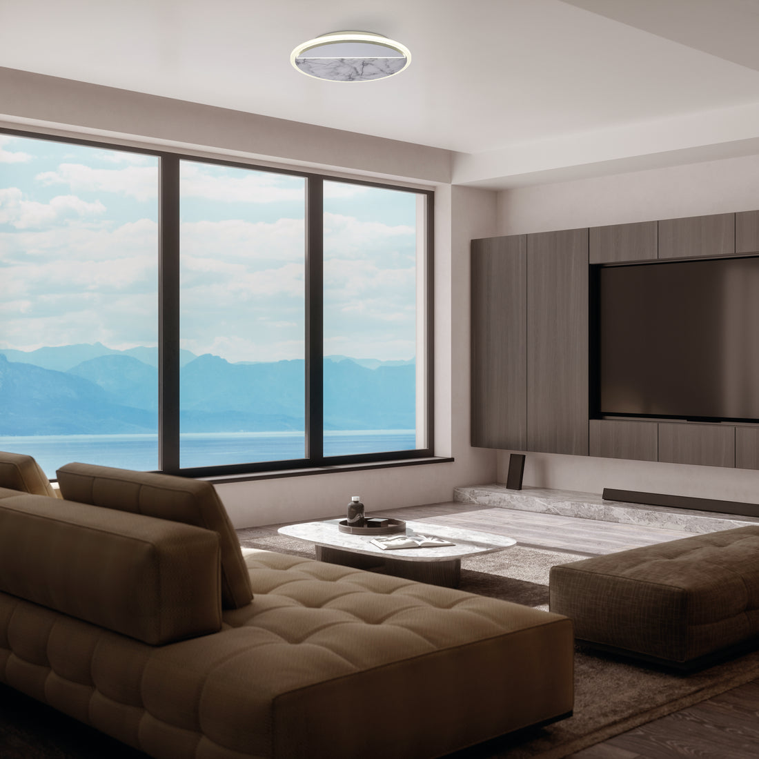 Plafonnier Marmol decor marbre Mantra 8507