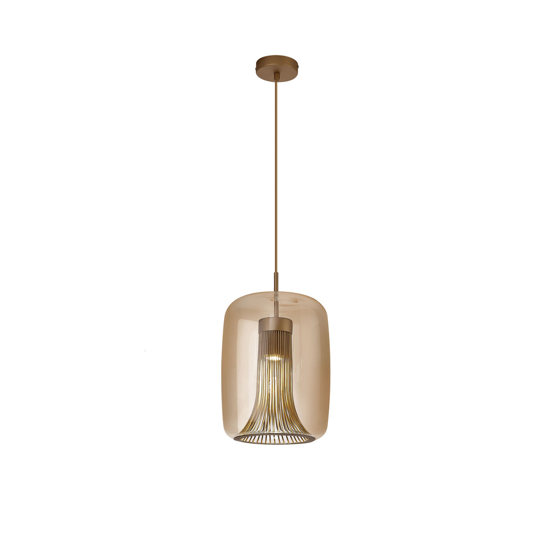 Suspension Kriss dorée/bronze D24 Mantra 8526