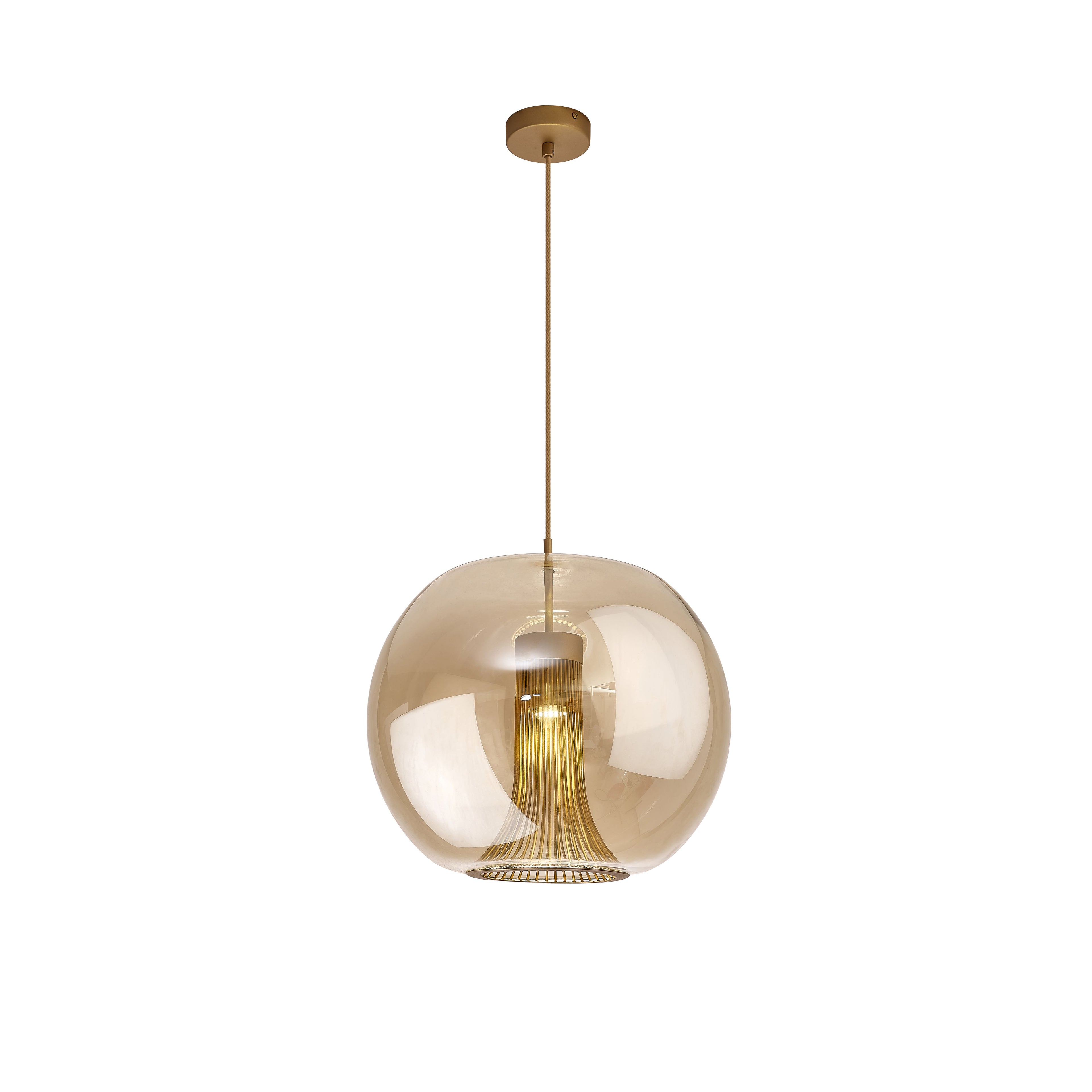 Suspension Kriss dorée/bronze D40 Mantra 8528