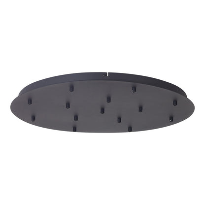 Plateau 14 lumières noir pour suspension TONIC Mantra 8546