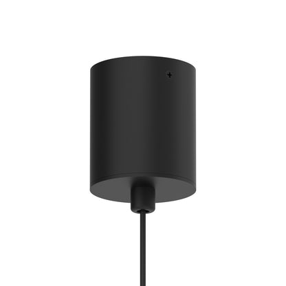 Suspension CLIFTON noir et or Mantra 8565