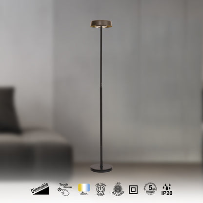 Lampadaire NOA II Noir D28 Mantra 8567