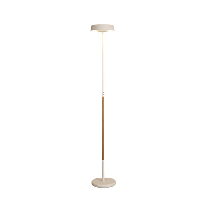 Lampadaire NOA II Blanc/Bois D28 Mantra 8568