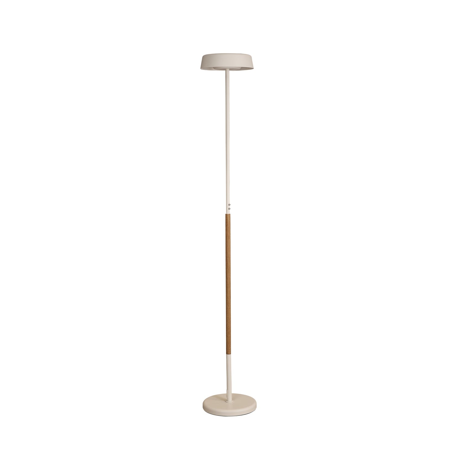 Lampadaire NOA II Blanc/Bois D28 Mantra 8568