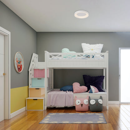Plafonnier NISEKO Blanc D38 Mantra 8579