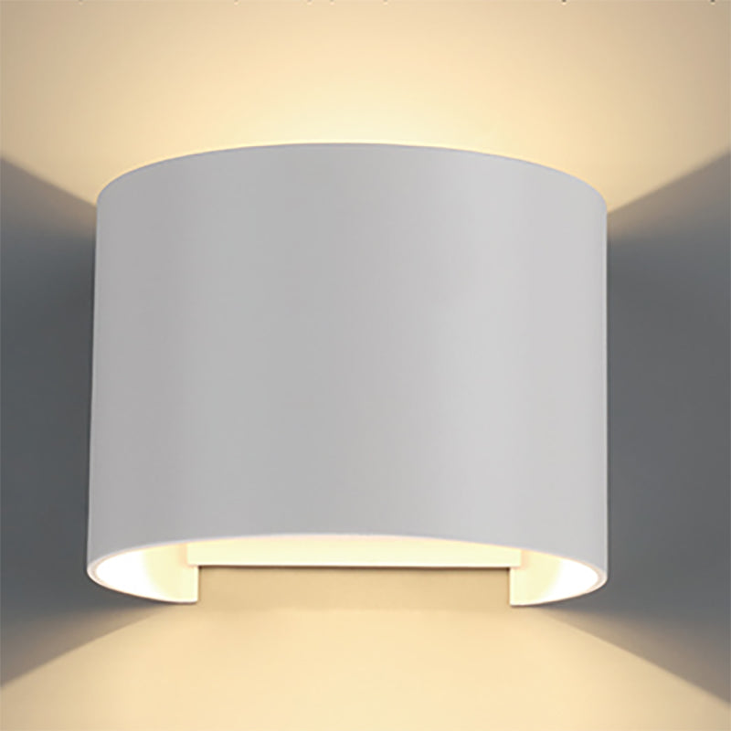 Applique Davos blanche dimmable 3000K