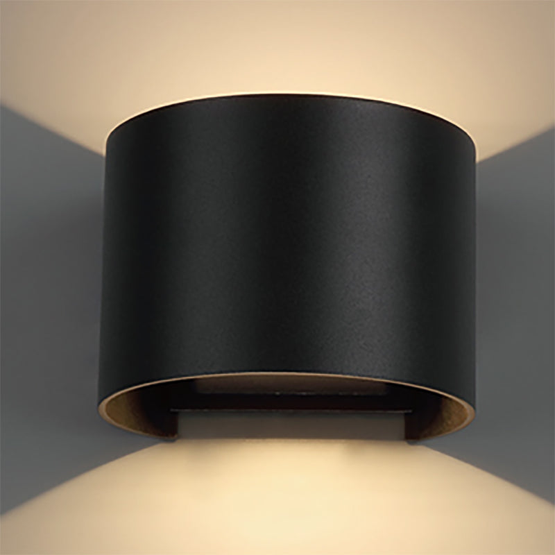 Applique Davos noire dimmable 2700k