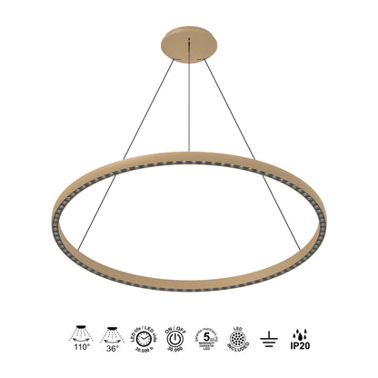 Suspension RIUMAR Sable cylindrique D92,8 Mantra 8677