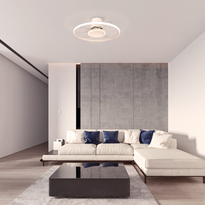 Plafonnier ventilateur Soho blanc Mantra 8720