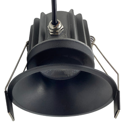 Spot encastré CCT Rombok noir D8,5 Mantra 8767