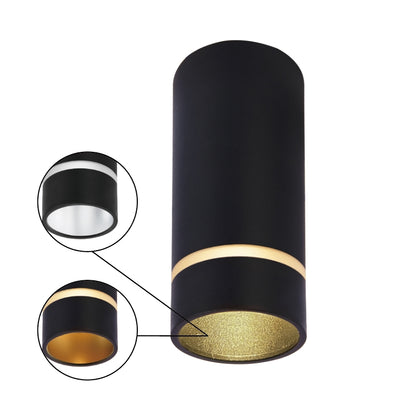 Plafonnier Split noir H10 Mantra 8879