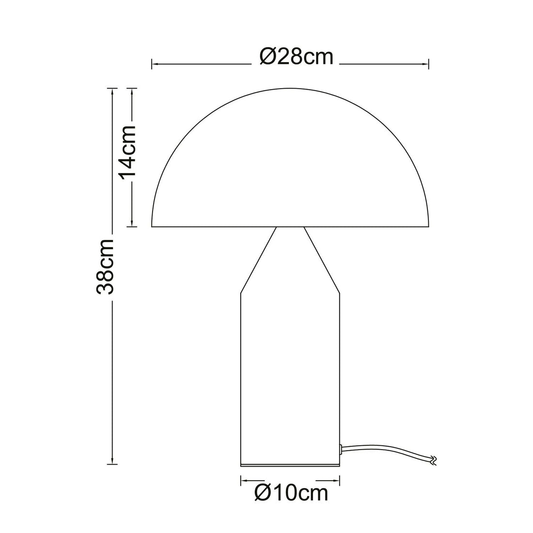 Lampe CHAMPI LOVA 9064