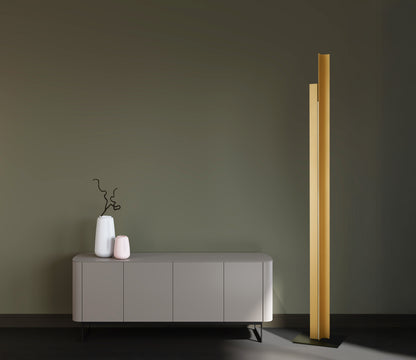 Lampadaire Manhattan laiton Mantra 9203 DISPONIBLE MAI