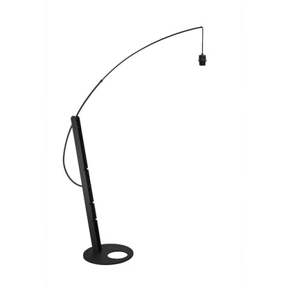Lampadaire déporté RICCA abat jour gris Mantra 9446+9448