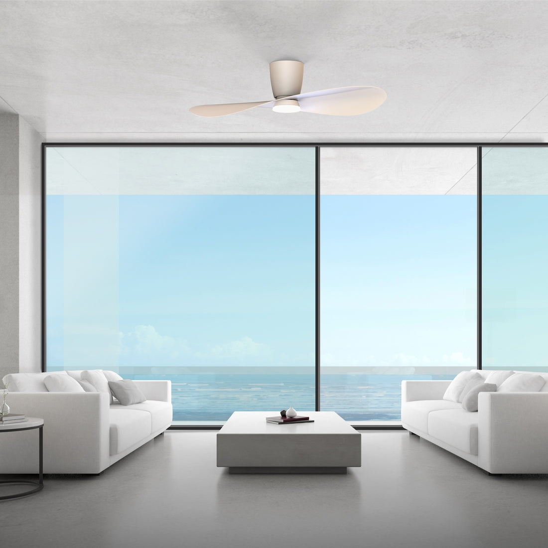 Plafonnier ventilateur SURFER  blanc Mantra 9474