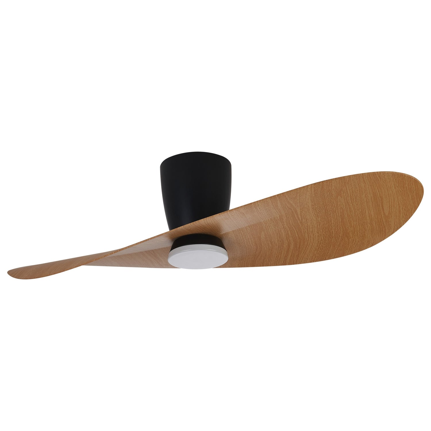 Plafonnier ventilateur SURFER bois et noir Mantra 9476