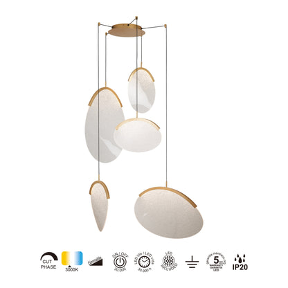 Suspension OASIS 5 lumières Mantra 9645