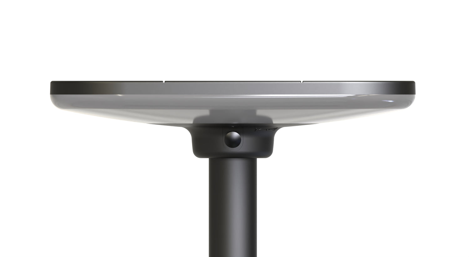 Lampadaire solaire hybride CHILL noir BFCHILL
