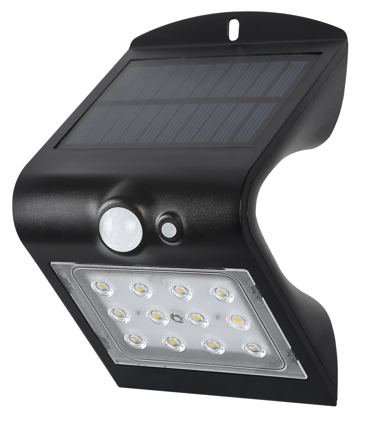 Applique solaire DUO noire BFDUO1BK