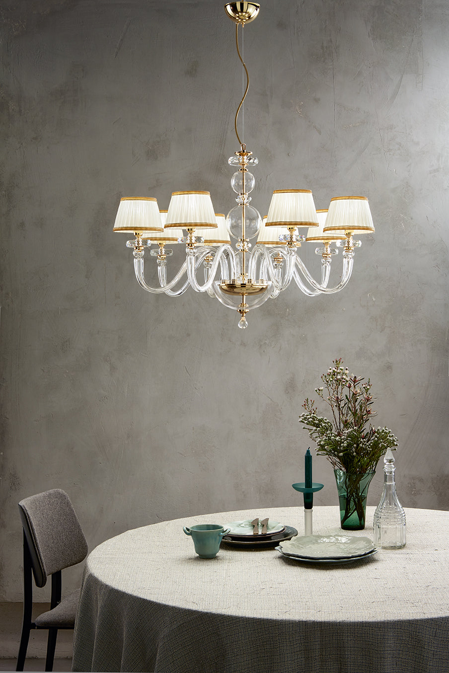 Lustre Mozart transparent 8