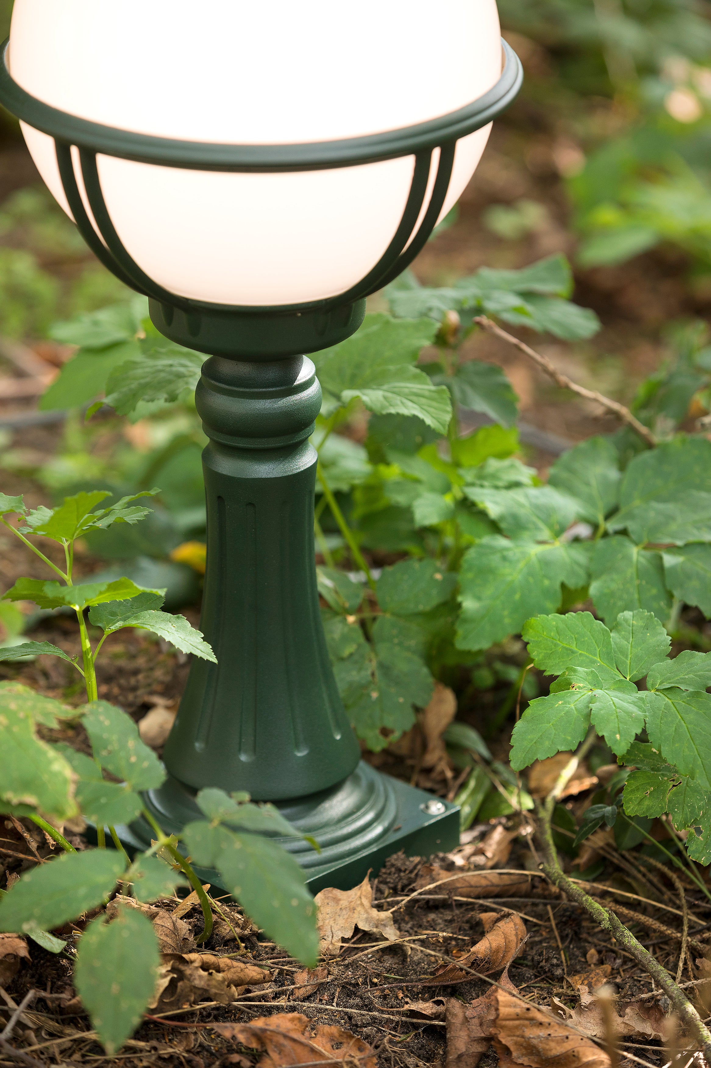 Lampadaire Boréal N°9 opale Vert de gris 008 111015008