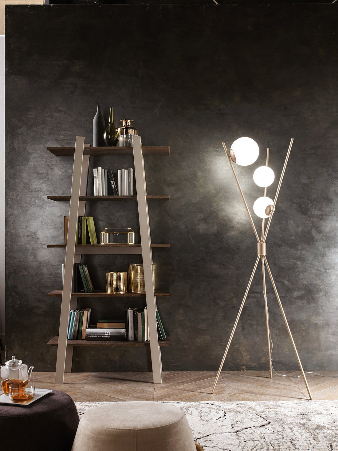 Lampadaire Mikado or pt-mikado-or