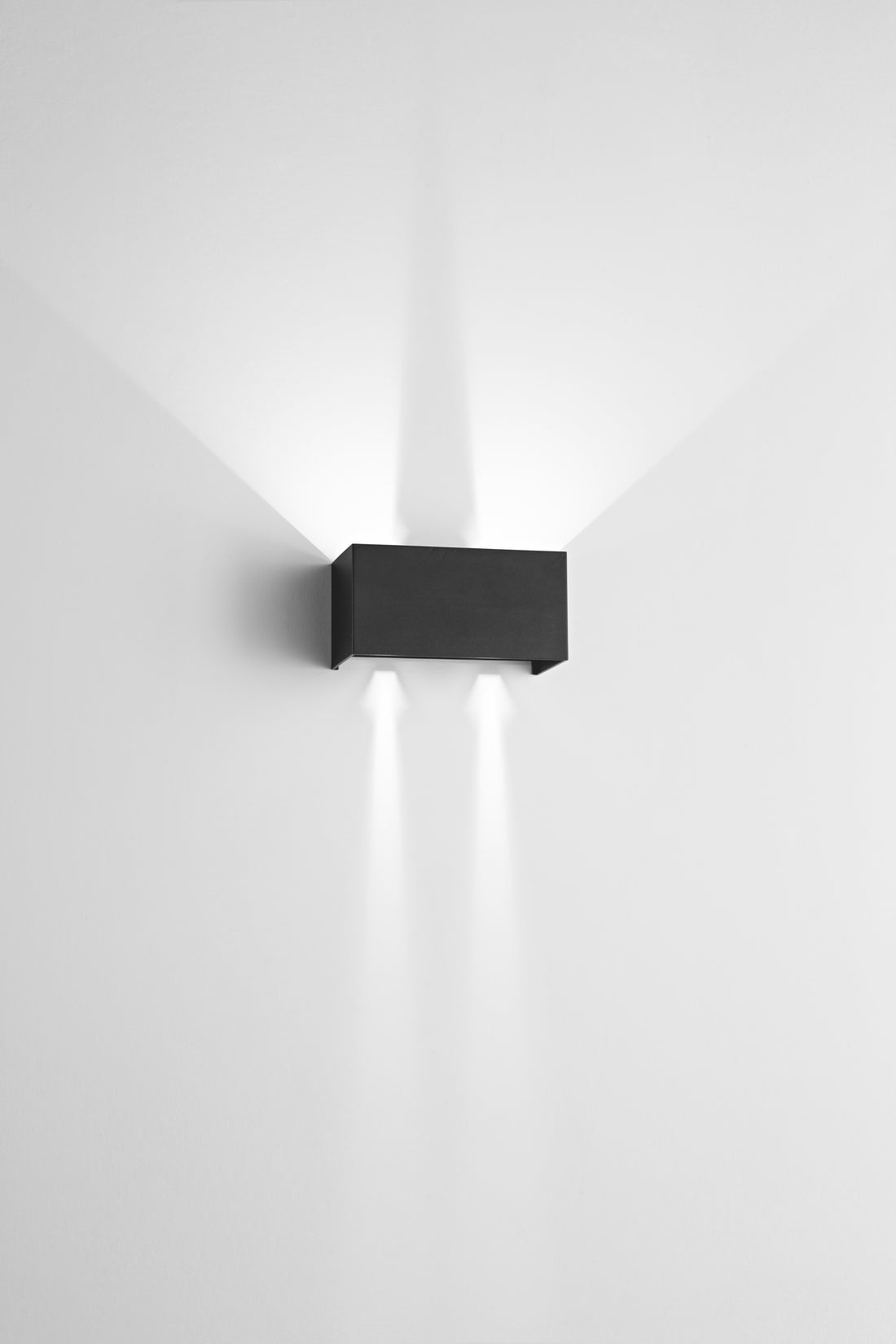 Applique DOUBLE CUBE noire ONDA OTAP00010N