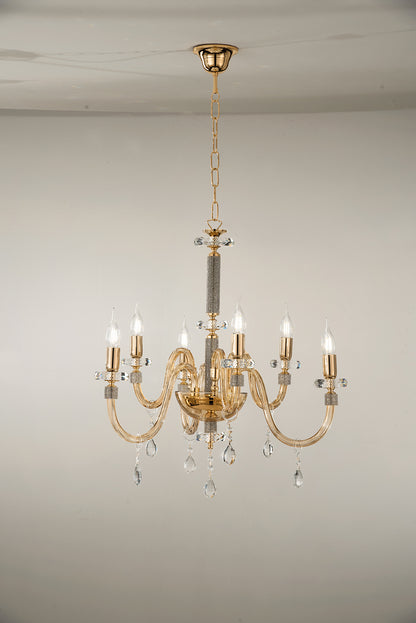 Lustre Chic ambre