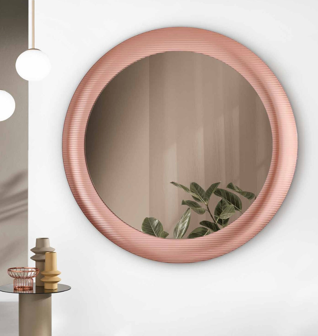 Miroir Enea cuivre 160