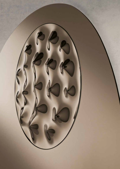 Miroir Bijou bronze diamètre 100