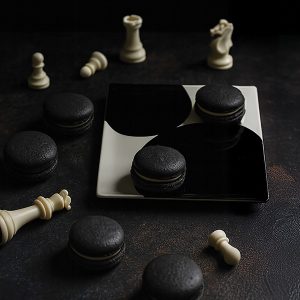Vide poche ASTRE noir et blanc GANGZAI GD664