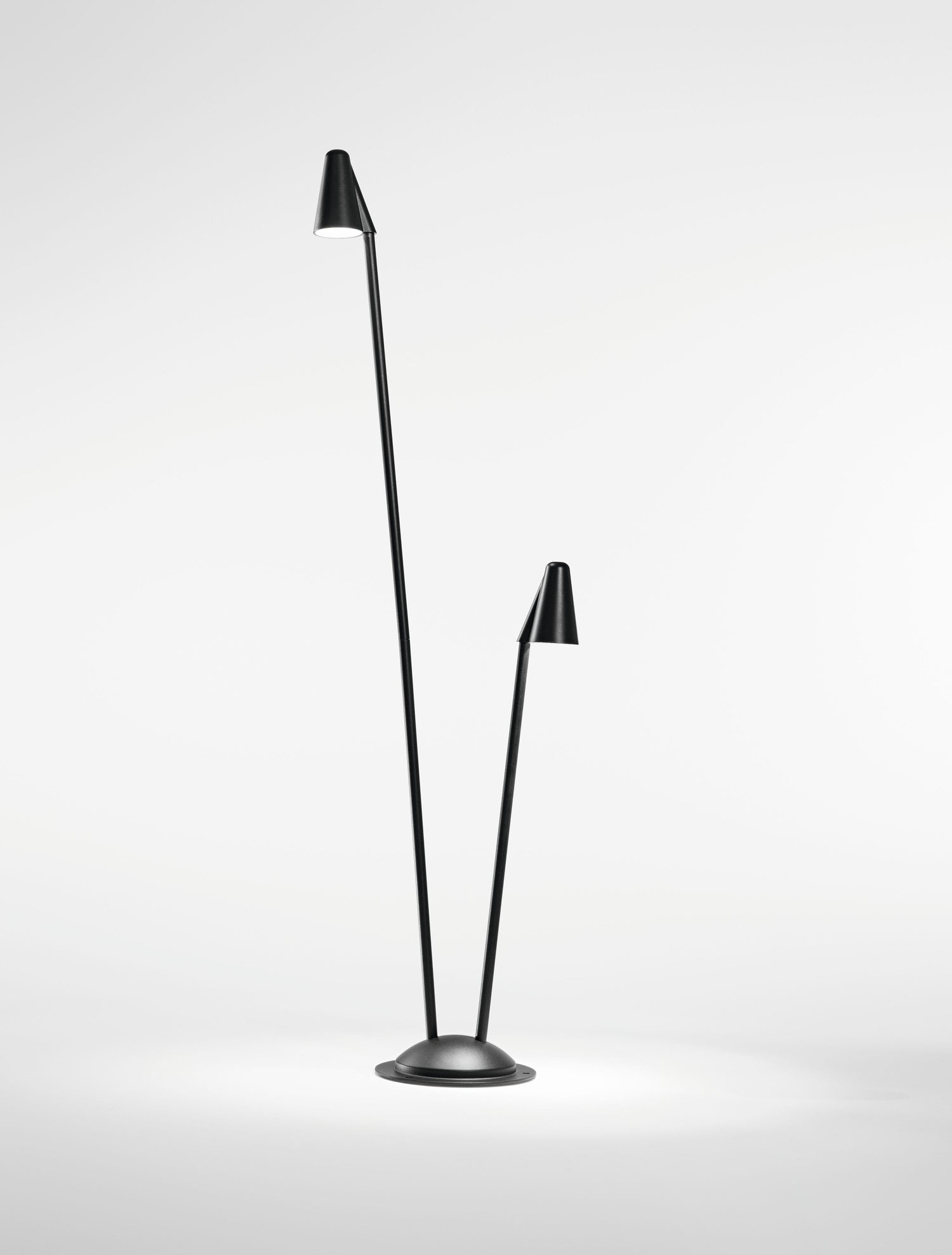 Lampadaire GRASS DOUBLE noir OTPLT804N