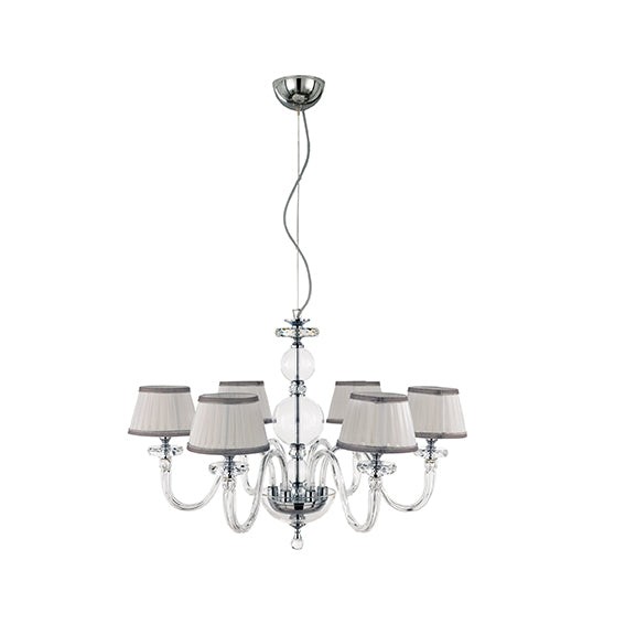 Lustre Mozart transparent 6AJ