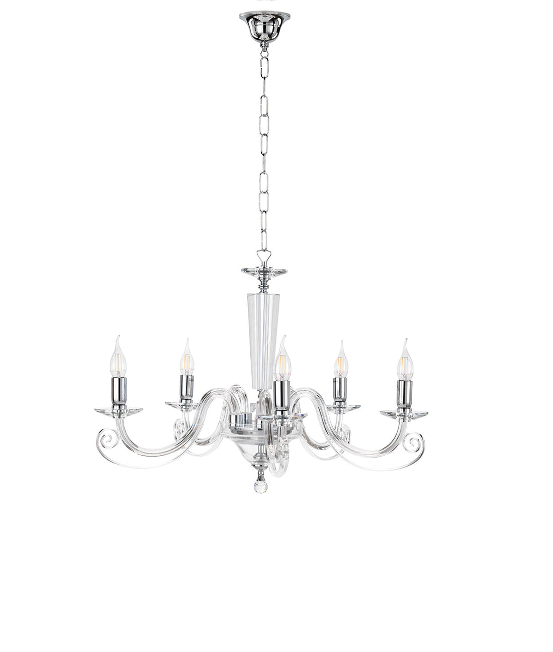 Lustre Venise chrome 5