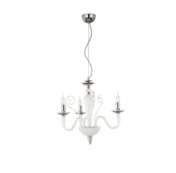 Lustre Victoire blanc 3