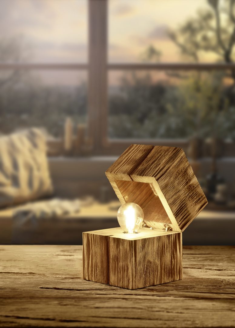 Lampe Treasure bois Trio 514110130 514110130