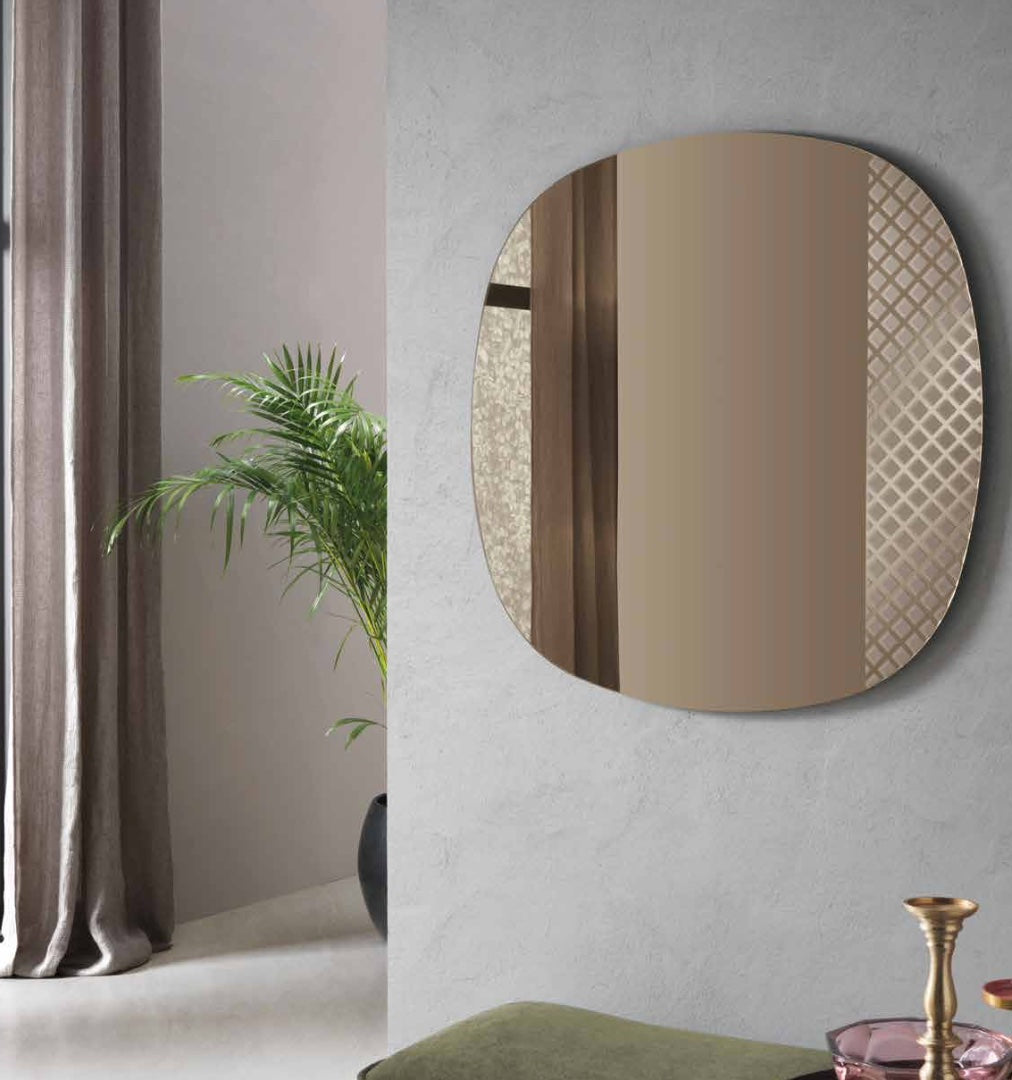Miroir Mantra bronze  96x96