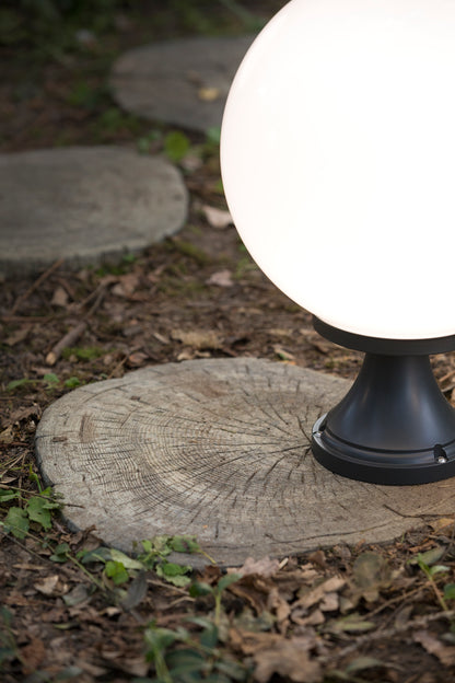 Lampadaire Moon N°13 opale Noir foncé 000 109024000