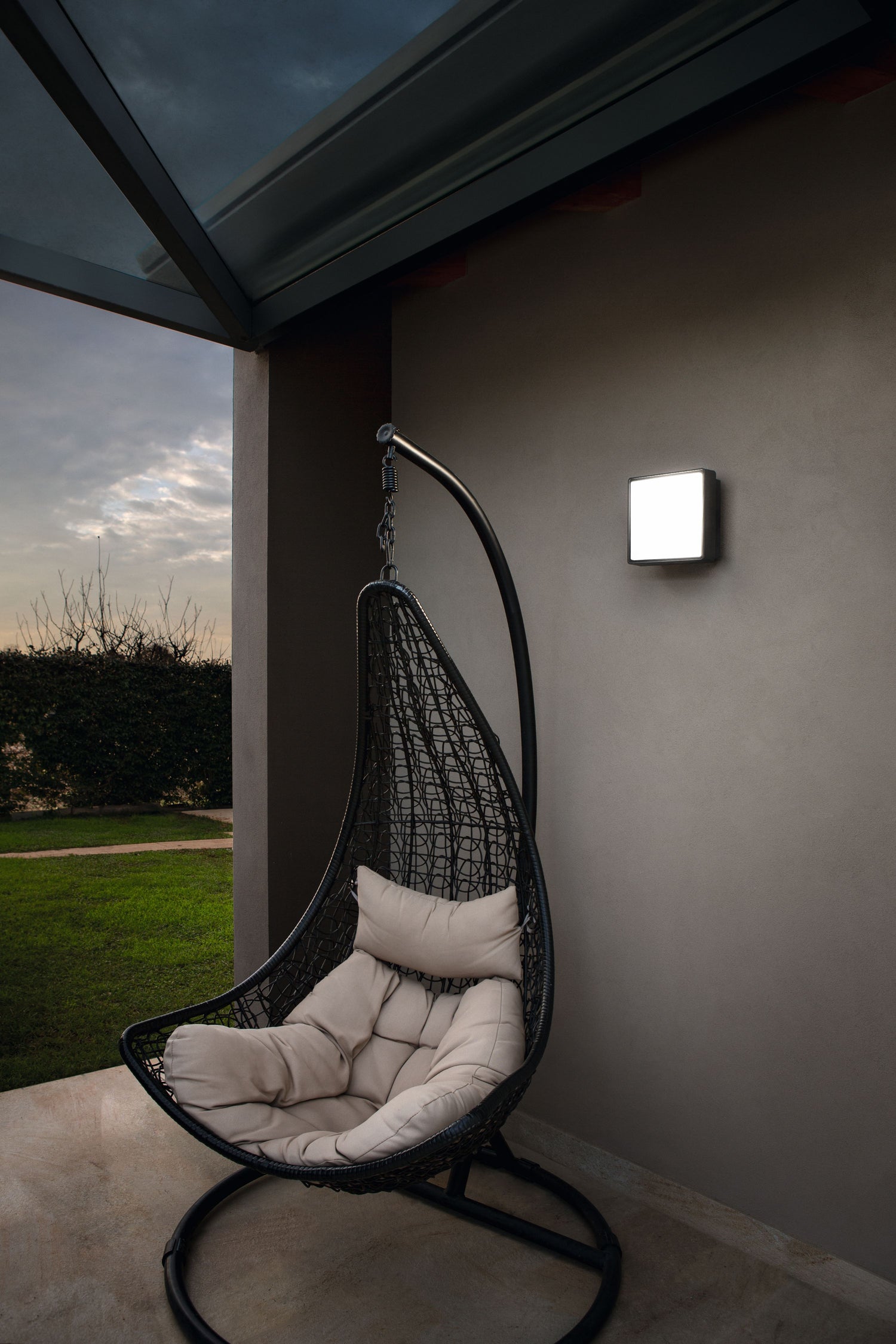 Applique PICCA gris PL.PICCA/PC-GRIGIO