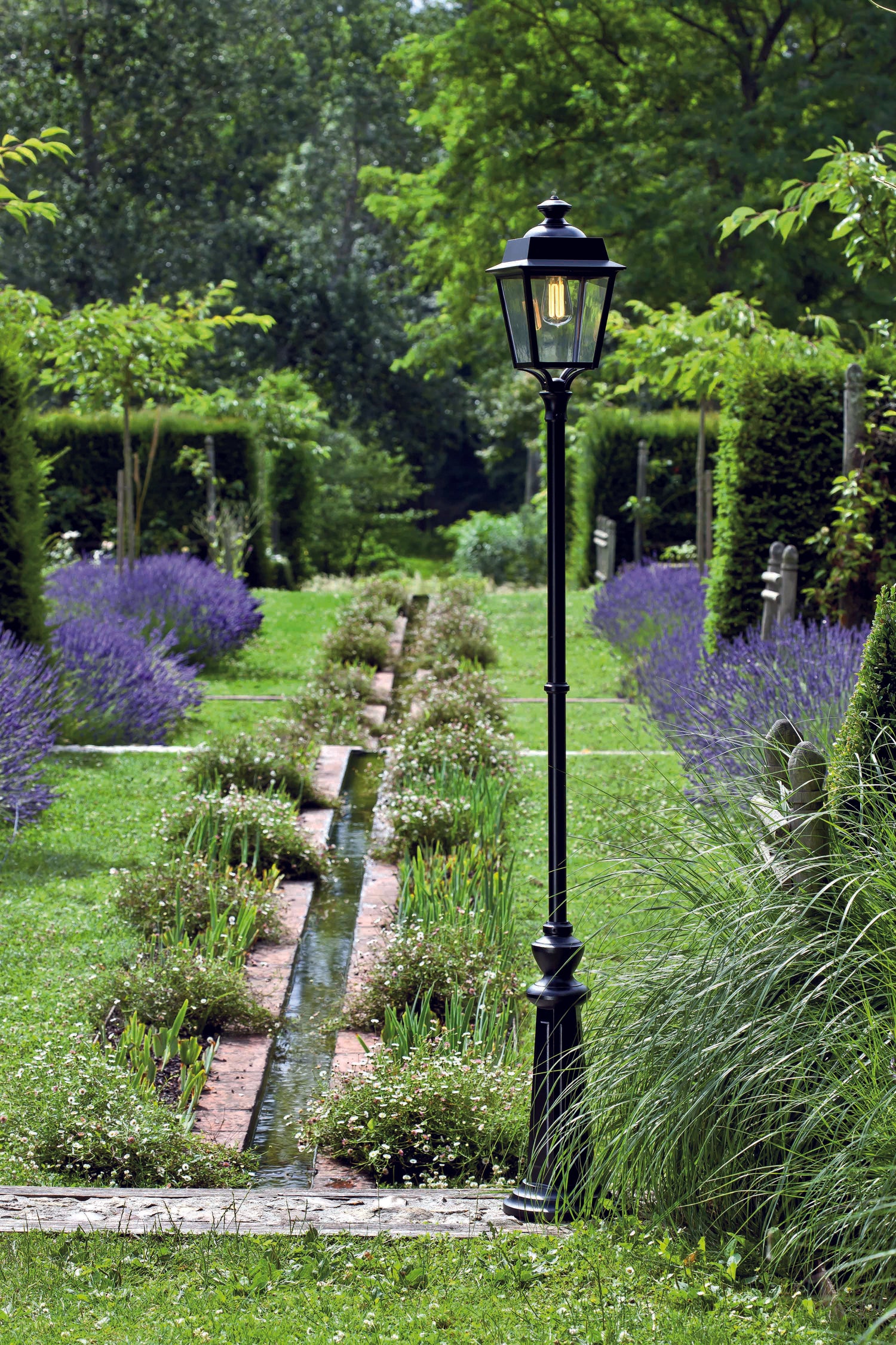 Lampadaire Place des Vosges 1 évolution N°13 Vert de gris 008 150034008