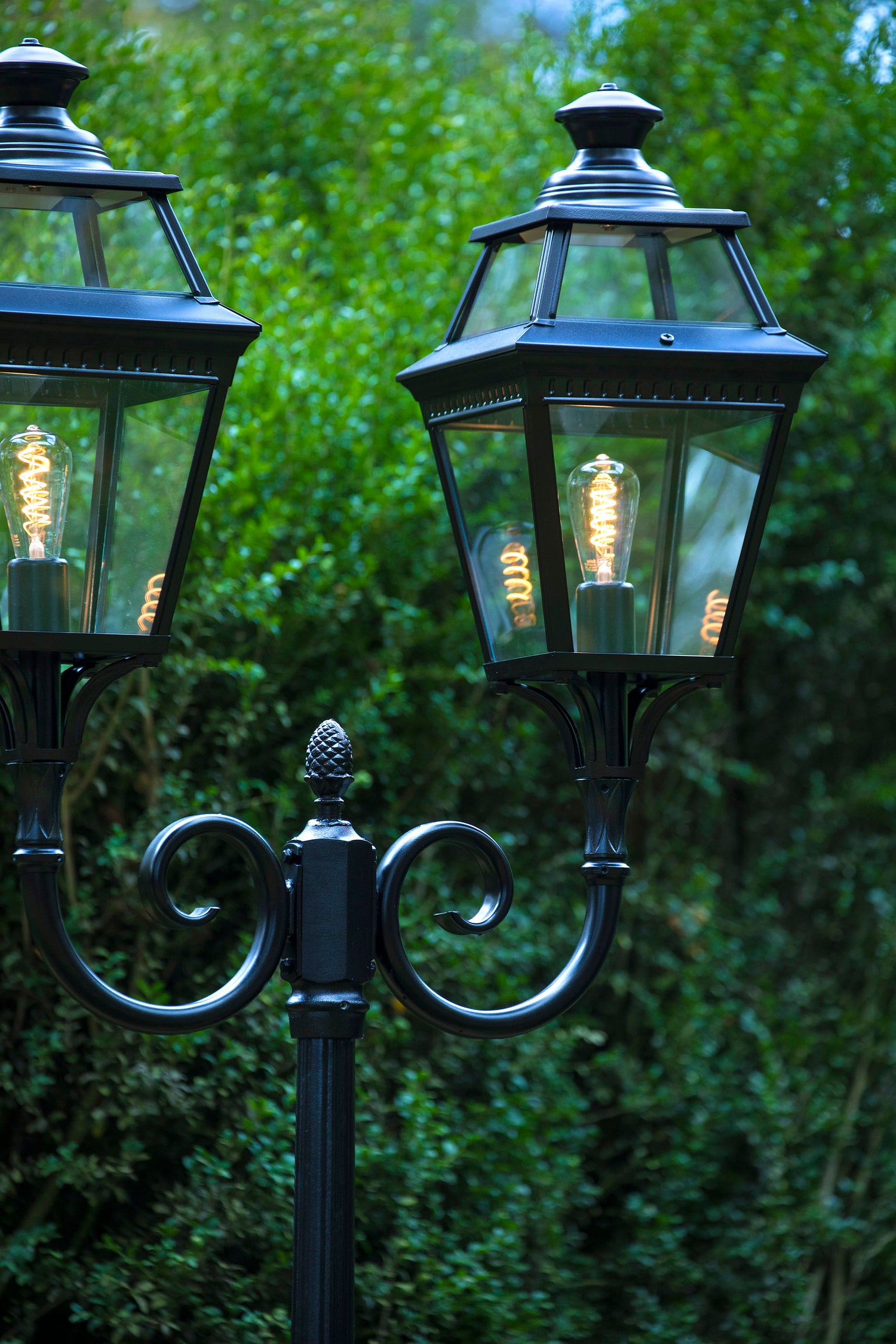 Lampadaire Place des Vosges 3 N°7 Laiton brut 072 149007072