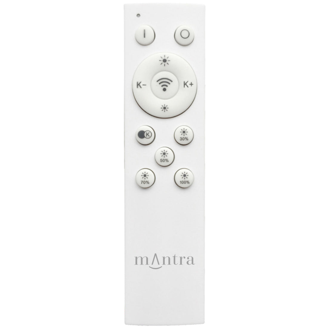 Plafonnier Coin Carré aspect bois Mantra 7924