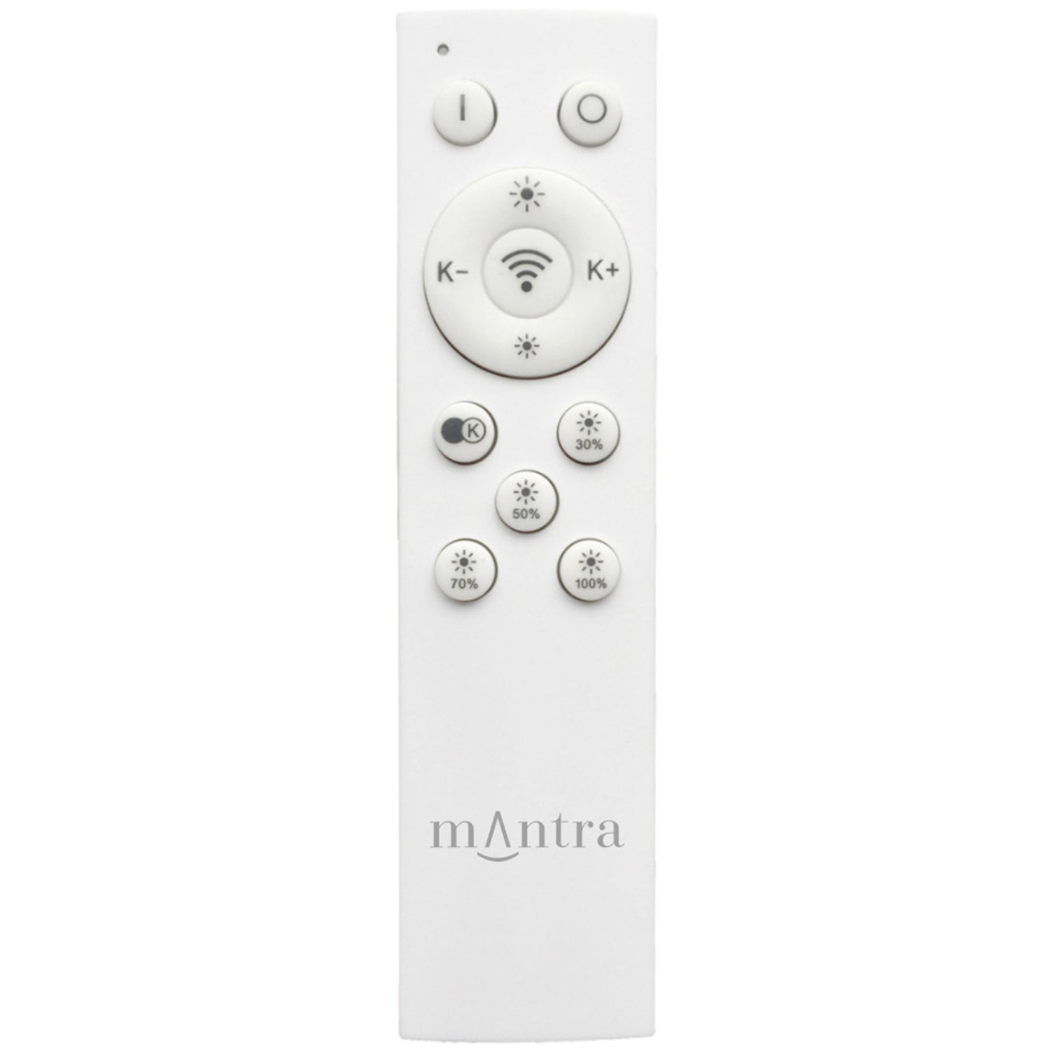 Plafonnier Coin Carré aspect bois Mantra 7924