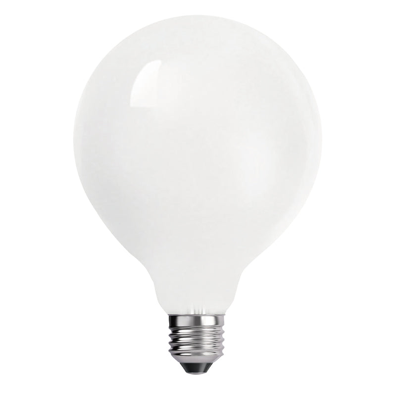 Ampoule globe opale blanc gm 6,5w 720 lumens 3000k.