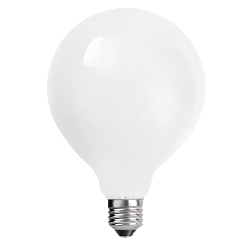 Ampoule globe opale blanc gm dimmable 8w 720 lumens 3000k